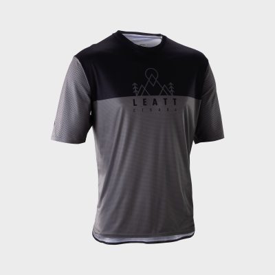 Leatt MTB Trail 3.0 Jersey – Ghost Black