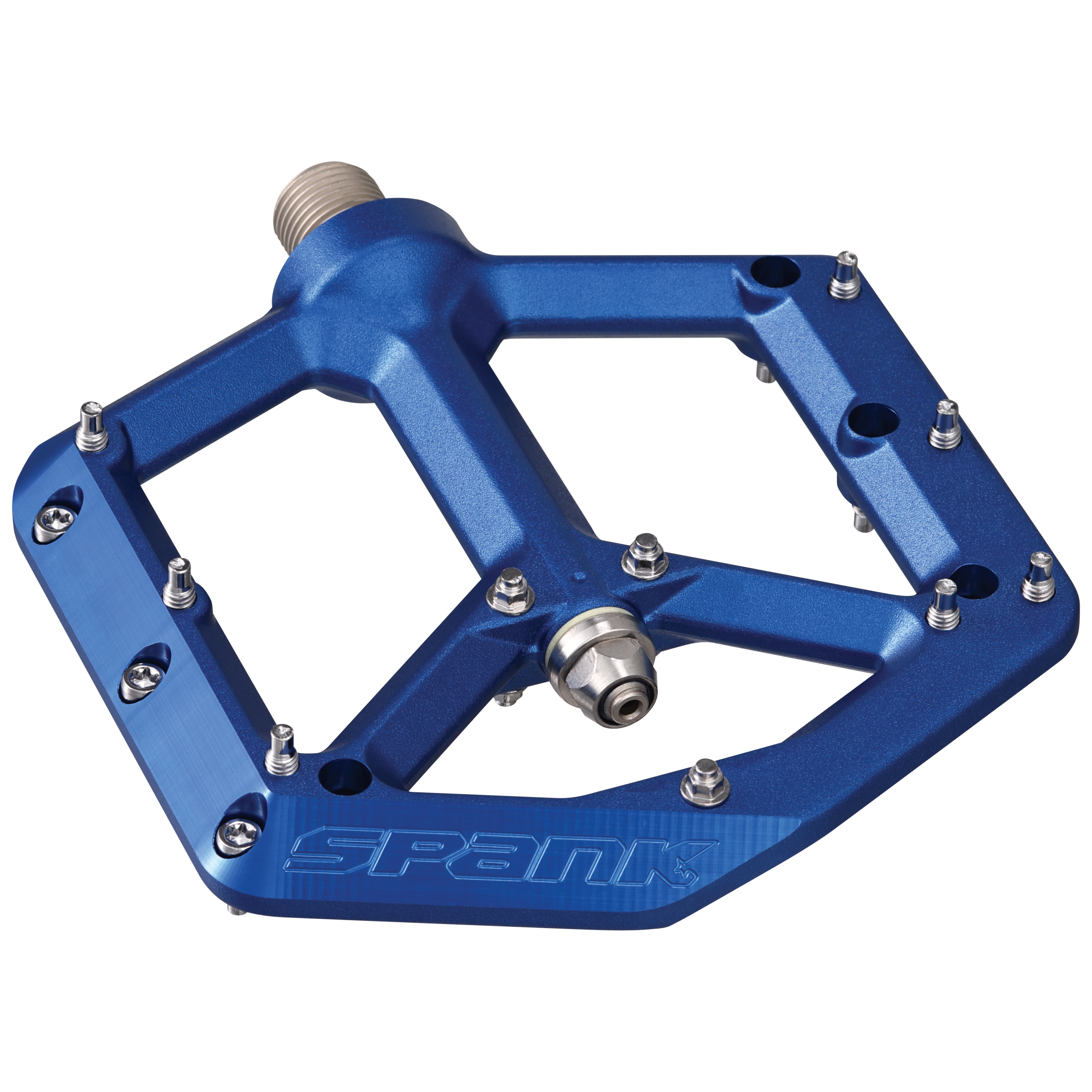 Spank Spike pedals blue