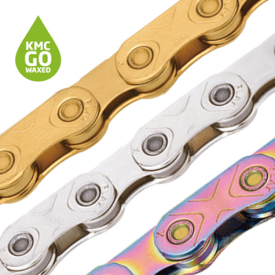 KMC X Flat waxed chain