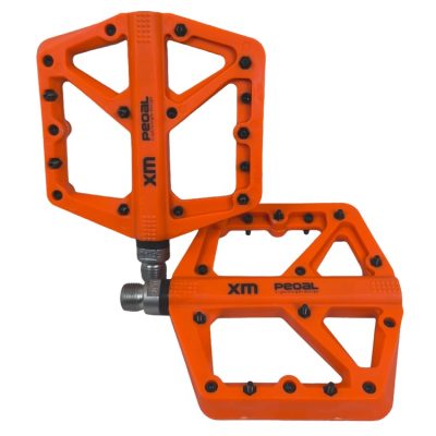 Fluir XM Nylon MTB Platform Pedals – Orange