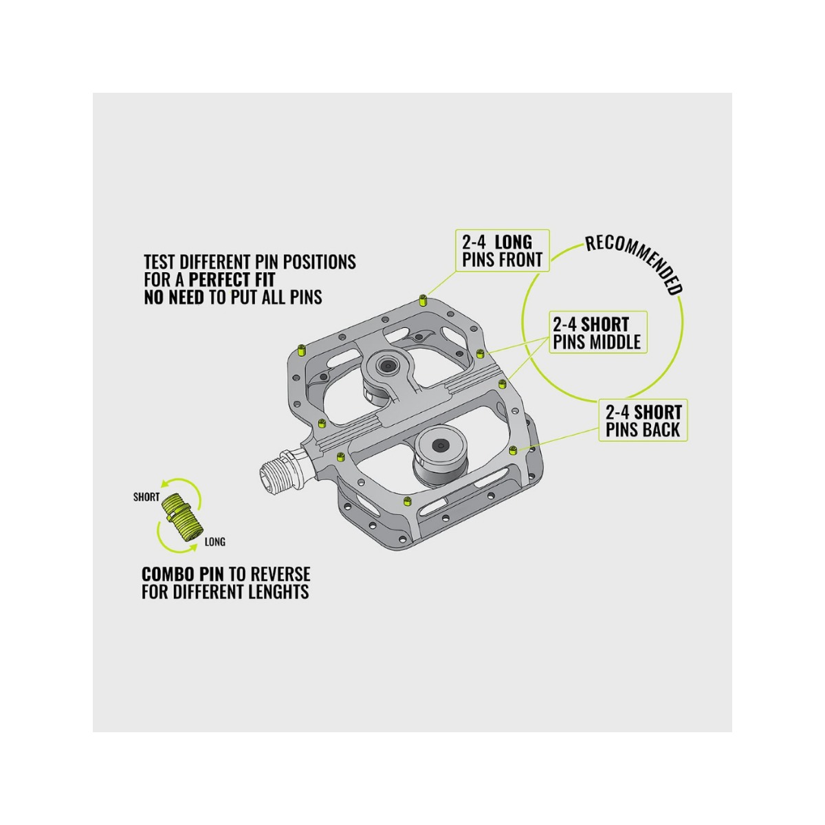 Magped Enduro2 magnetic pedals 200N